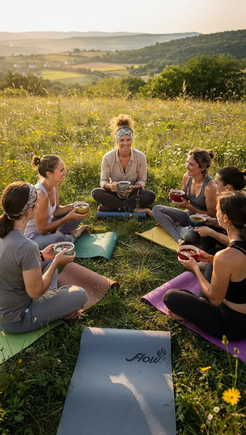 Zeleni čaj s mirisom lavande u klasičnom šalici.